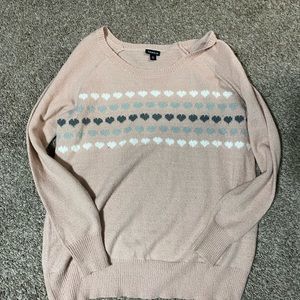 Torrid light pink sweater